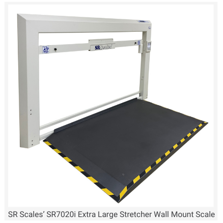 SR Scales SR7020i Extra Large Stretcher Wall Mount Scale